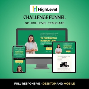 Challenge Funnel for GoHighLevel