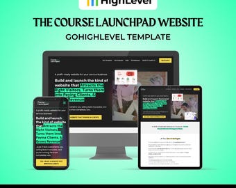 GHL のコース ラウンチパッド Web サイト