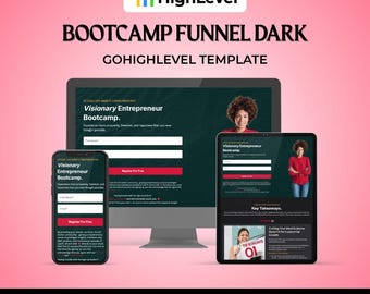 GHL Bootcamp Funnel Dark