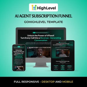 GoHighLevel AI Agent Subscription Funnel