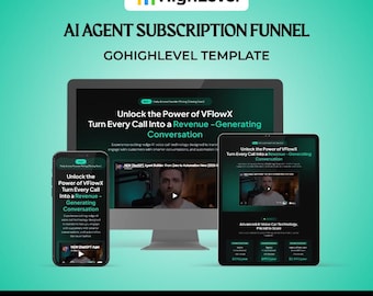 GoHighLevel AIエージェント購読ファネル