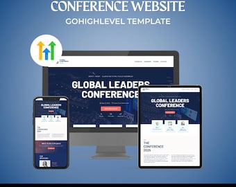 Konferenswebbplats för GoHighLevel