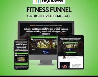 GoHighLevelのフィットネスファネル