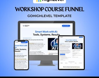 GHLワークショップコースファネル