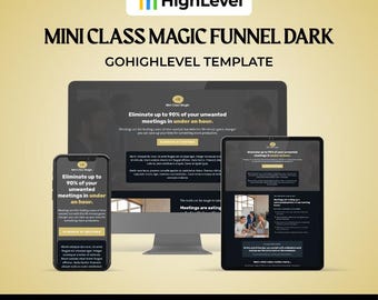 GHLミニクラスマジックファンネルダーク