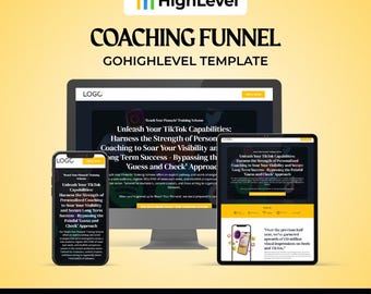 Coaching Funnel for GoHighLevel