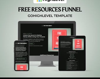 GoHighLevel Free Resources Funnel
