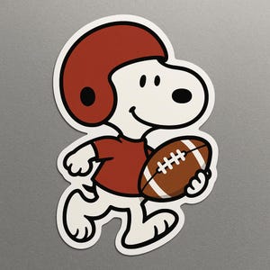 High Quality 2&quot; Snoop Football Sticker l Custom Cartoon Sticker l Laptop Stickers