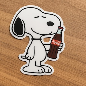 Snoop Coca Cola Sticker, Premium quality cute sticker