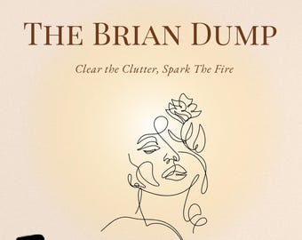 Brain Dump Workbook | Mental Clarity, Creativity (PDF Pattern)