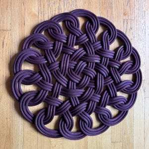 Retired Recycled Climbing Rope Mat