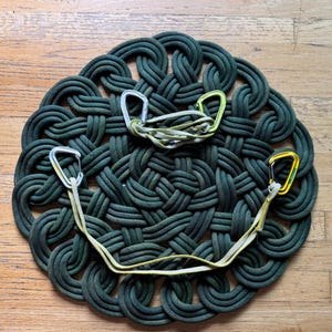 Retired Recycled Climbing Rope Mat
