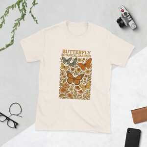 Schmetterlings-botanische Gärten übergroßes T-Shirt