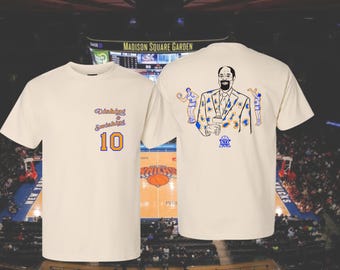 Walt Clyde Frazier T Shirt- Dishing and Swishing- Knicks Shirt
