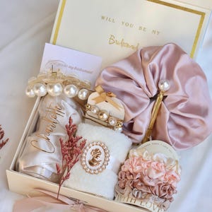Boîte personnalisée pour proposition de demoiselle d'honneur, Serez-vous ma demoiselle d'honneur, Boîte-cadeau avec texte et tasse en verre personnalisés, Cadeaux d'anniversaire, Cadeaux de demoiselle d'honneur
