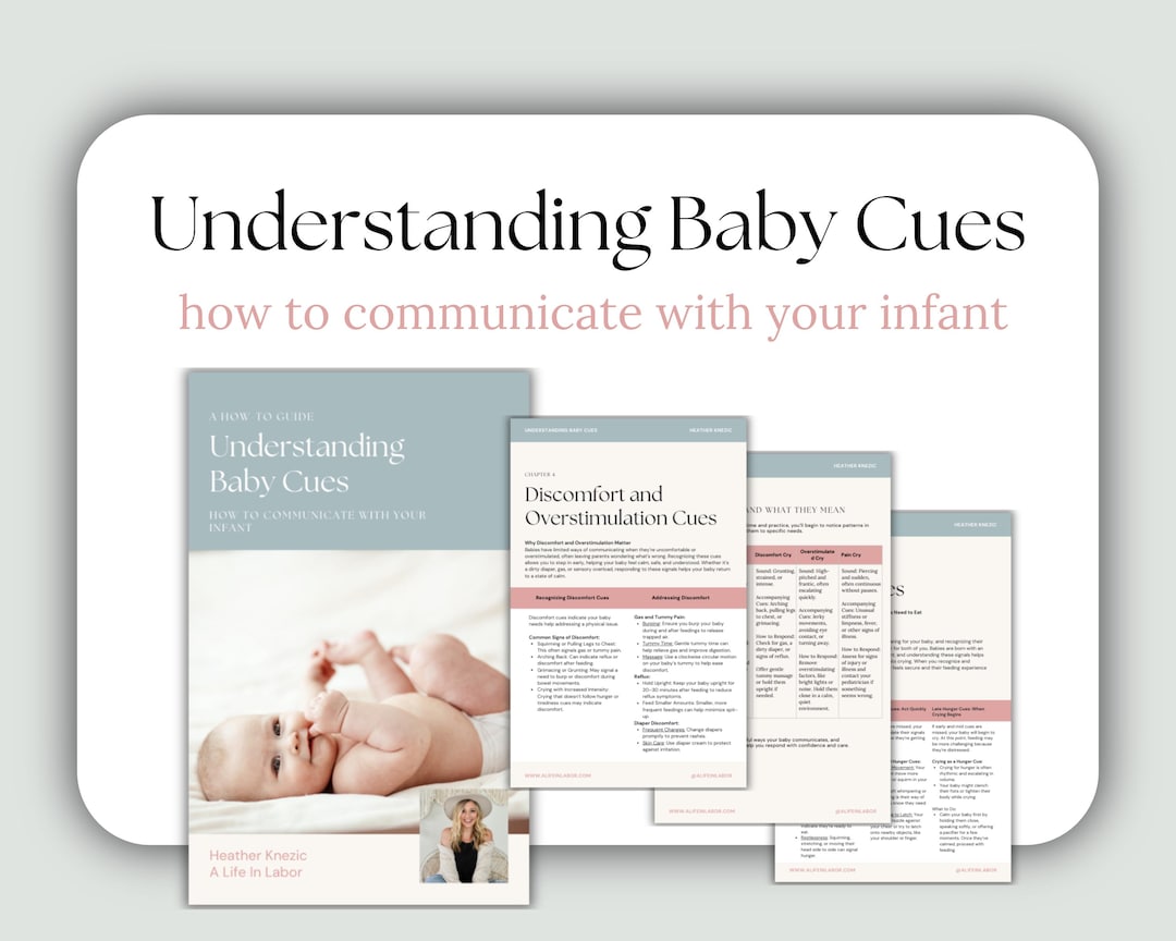 Understanding Baby Cues Ebook | Decode Cries, Hunger, Sleep ...