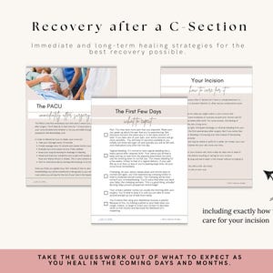 C-section Birth Guide | Empowering Cesarean Recovery & Preparation | In ...