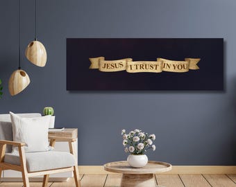 Jesus Canvas Wall Art,