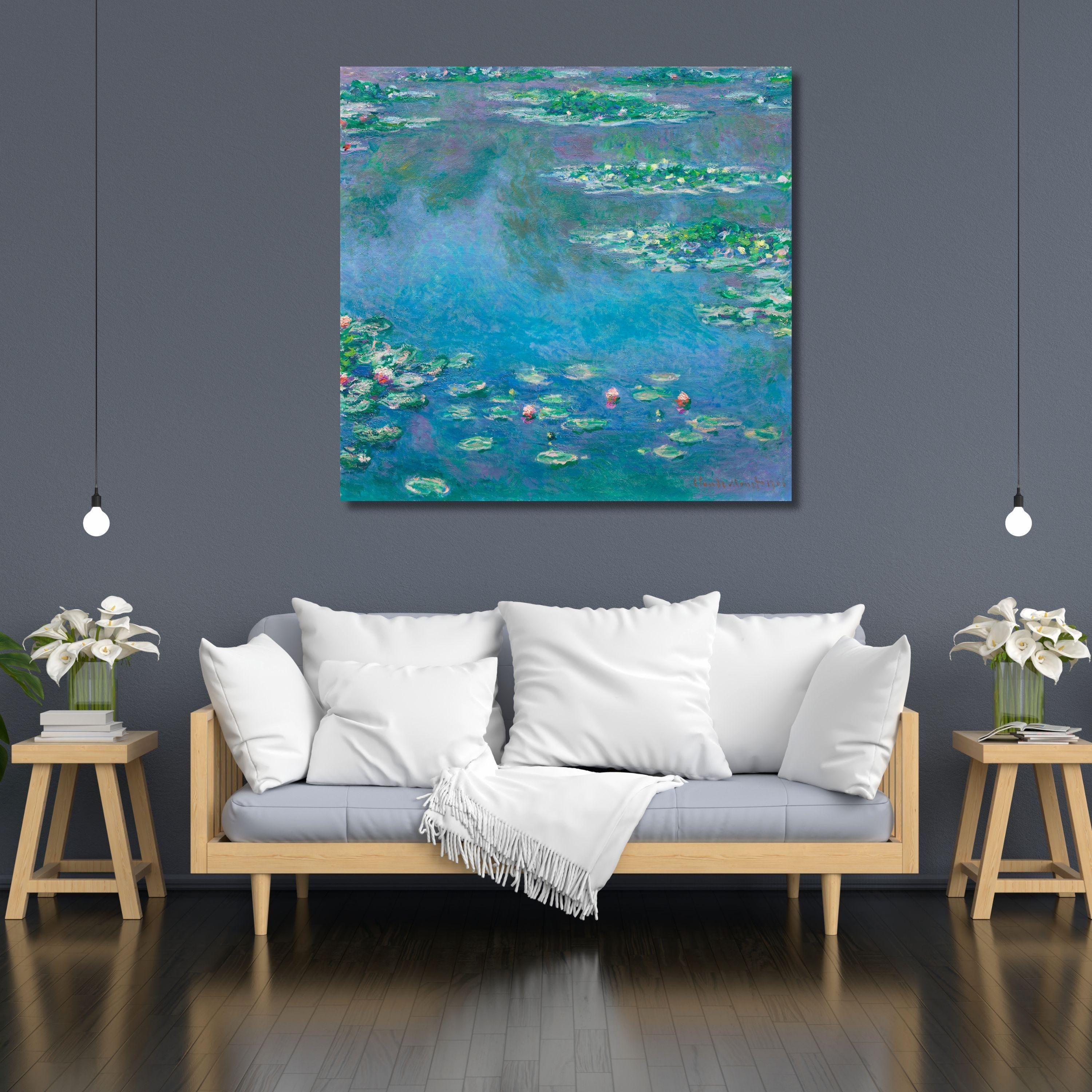 Water Lilies by Claude Monet Poster,landscape Wall Art,monet