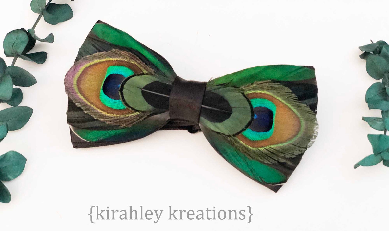 Peacock Feather Bow Tie Grooms Wedding Bowtie Green Etsy
