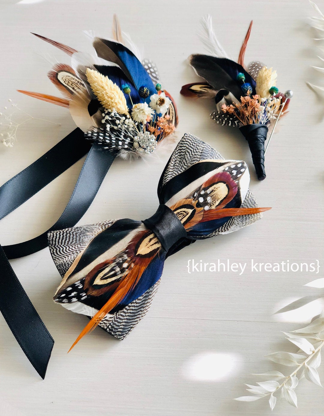 mallard duck bow tie