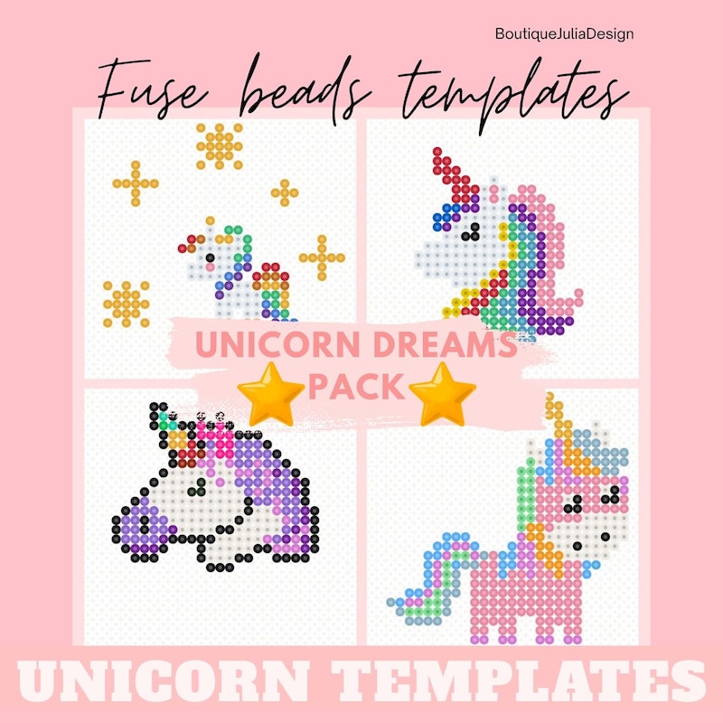 Hama Bead Pdf Patterns - Etsy