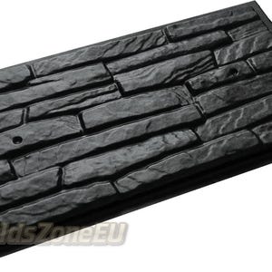 Mold for Wall 3D panels, stone, facade decorative tile, artificial brick, for plaster, gypsum or concrete &quot;Rome&quot;