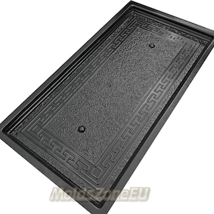 Mold for Wall 3D panels, stone, facade decorative tile, artificial brick, for plaster, gypsum or concrete &quot;Luxor&quot;