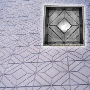 Mold for concrete Paving slabs, Stone pattern, Concrete garden, Stepping stone, Path Yard, Garden walkway &#39;Chrismas Tree&#39; DIY