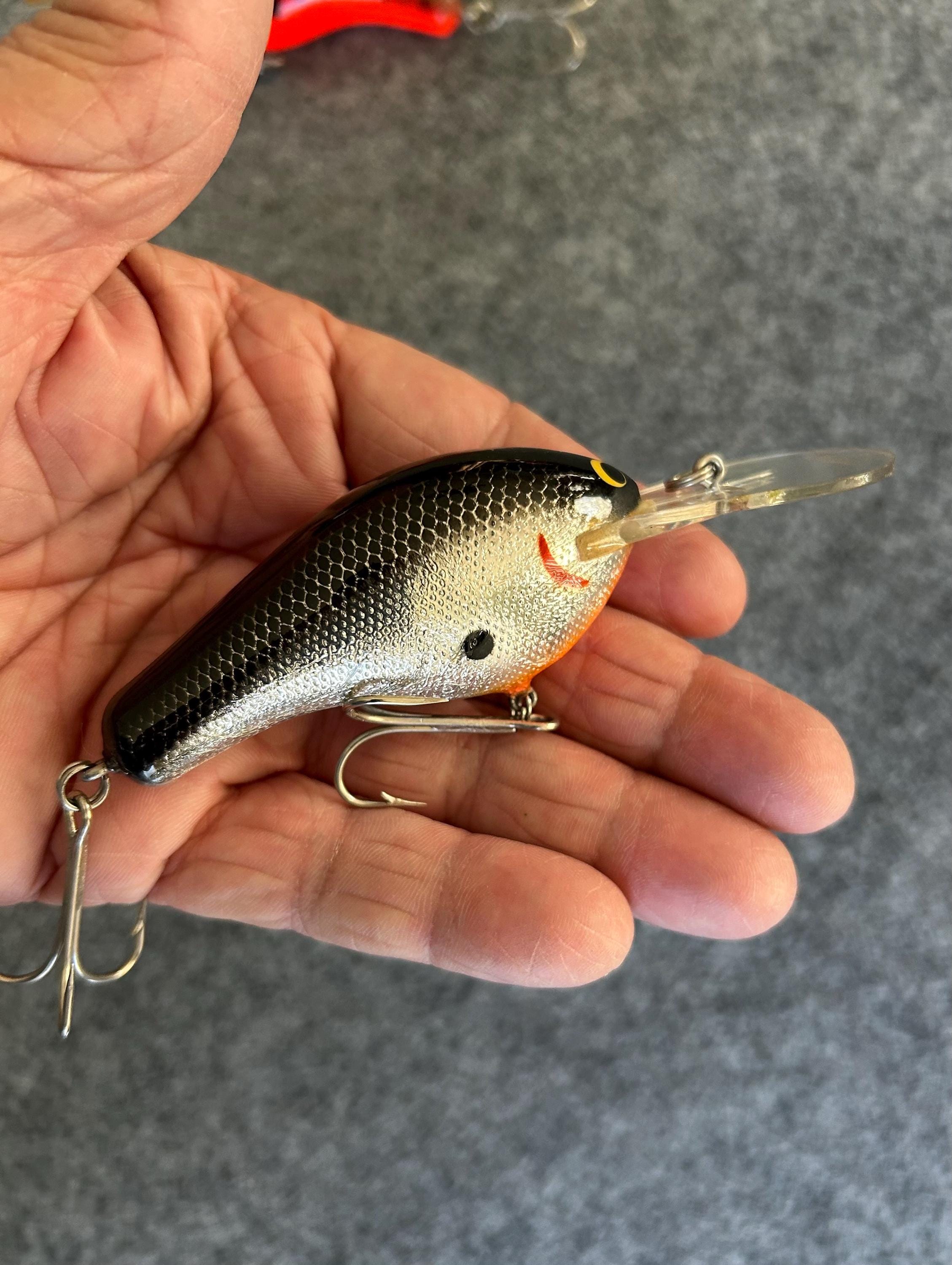 bagley db3 fishing lures Set of 3 Vintage Bagley's DB3 Fishing Lures