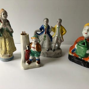 Lot of 4 Vintage Occupied Japan Figures