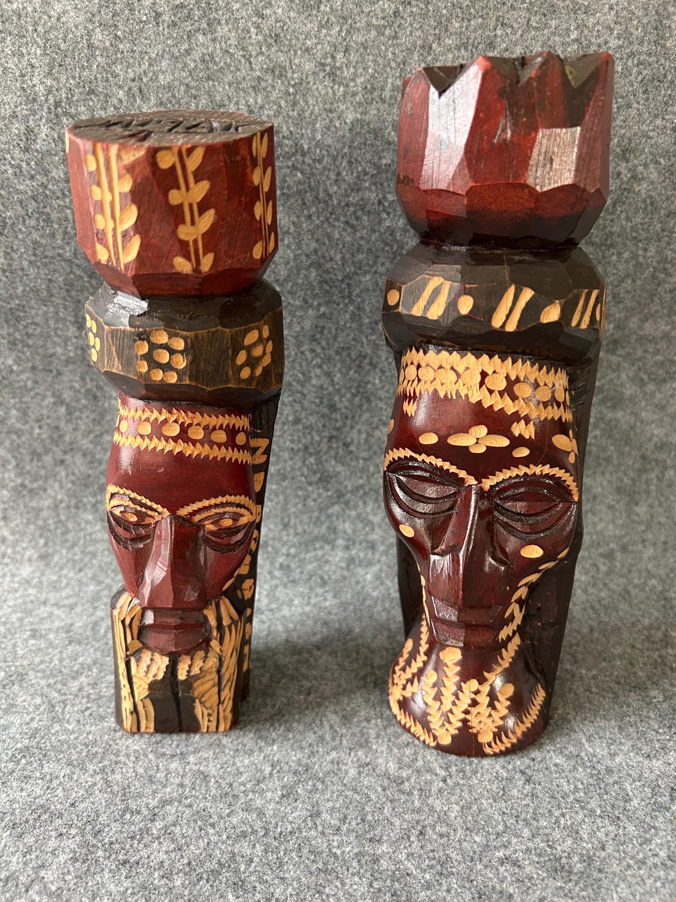 木彫りの鳥　ジャマイカ　ハンドメイド Jamaica wood statue - Etsy 日本