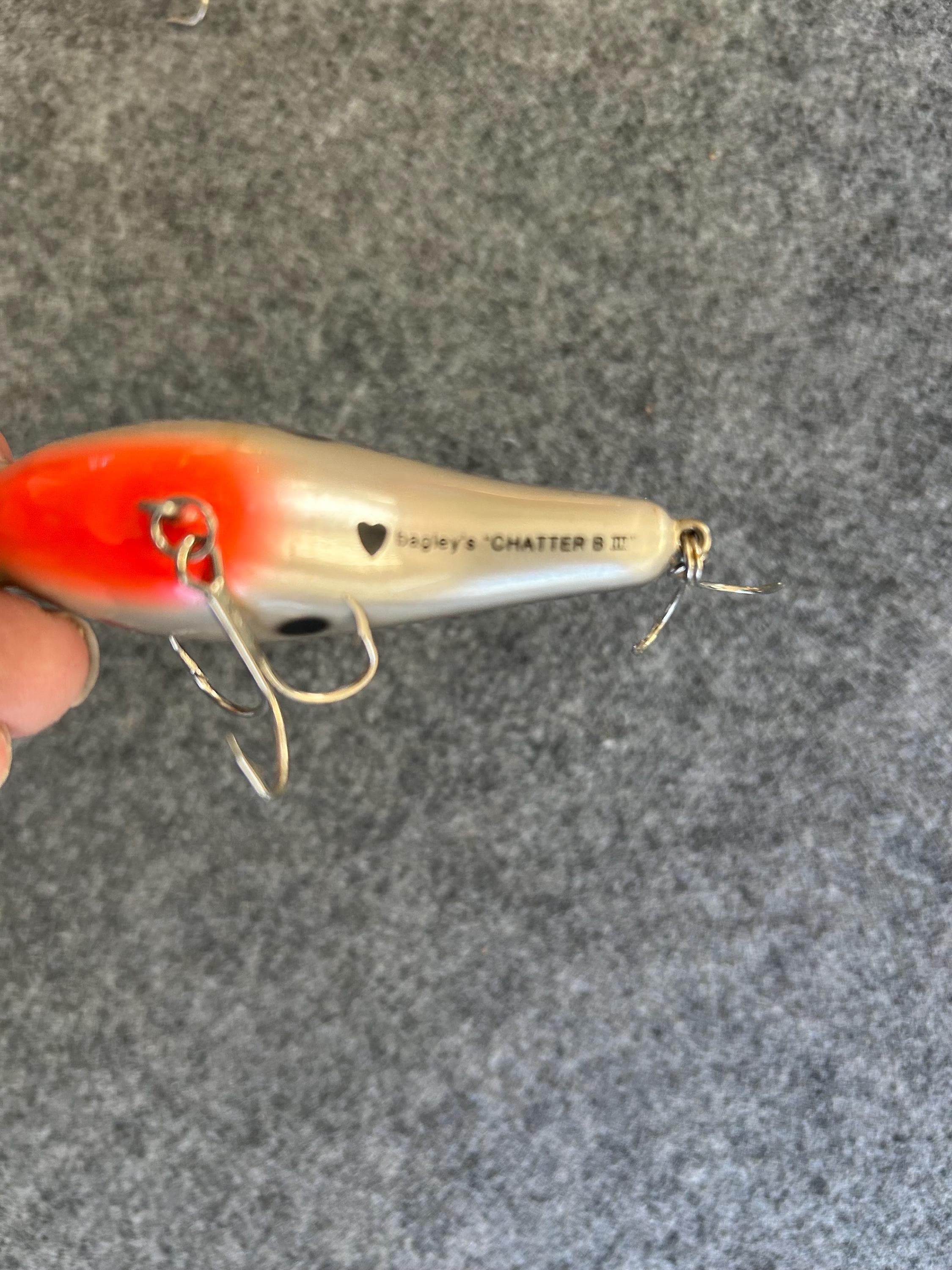 Set of 3 Vintage Bagley's DB3 Fishing Lures - Etsy Israel Set of 3 Vintage Bagley's DB3 Fishing Lures - Etsy Israel
