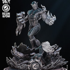 Super Skrull 3D Model - STL Model for Resin Printer Figure 3D Printing - High Quality