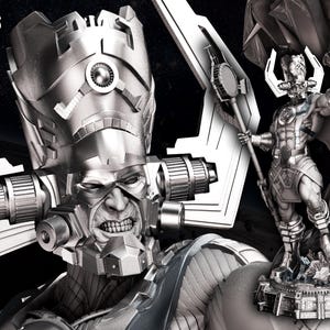 Galactus stl file for 3d printing