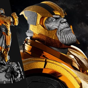 Thanos 3D Model - STL Model for Resin Printer Figure 3D Printing - High Quality