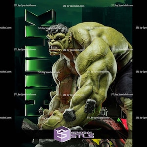 Avengers Hulk 3d Statue Model kit unassembled not painted