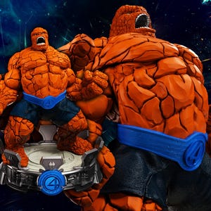 Fantastic Four The Thing 3d Statue Model kit unassembled not painted