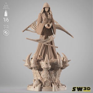 Darth Traya 3d Statue Model kit unassembled not painted