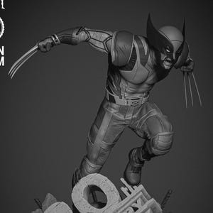 Wolverine 2024 stl file for 3d printing