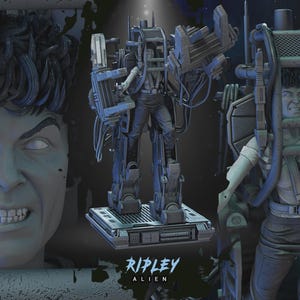 Alien Power Loader Ripley stl file for 3d printing