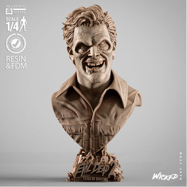 Ash Bust stl file for 3d printing