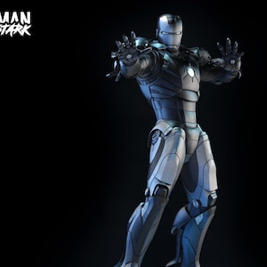 Avengers Ironman 3d Statue Model kit unassembled not painted