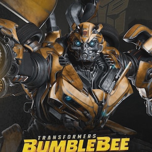 Bumblebee 3d Statue Model kit unassembled not painted see description for sizes