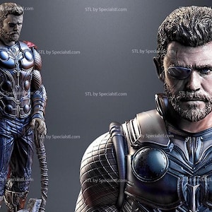 Avengers Thor 3d Statue Model kit unassembled not painted
