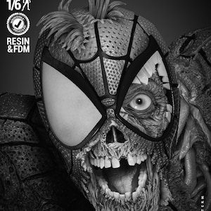 Spiderman Zombie stl file for 3d printing