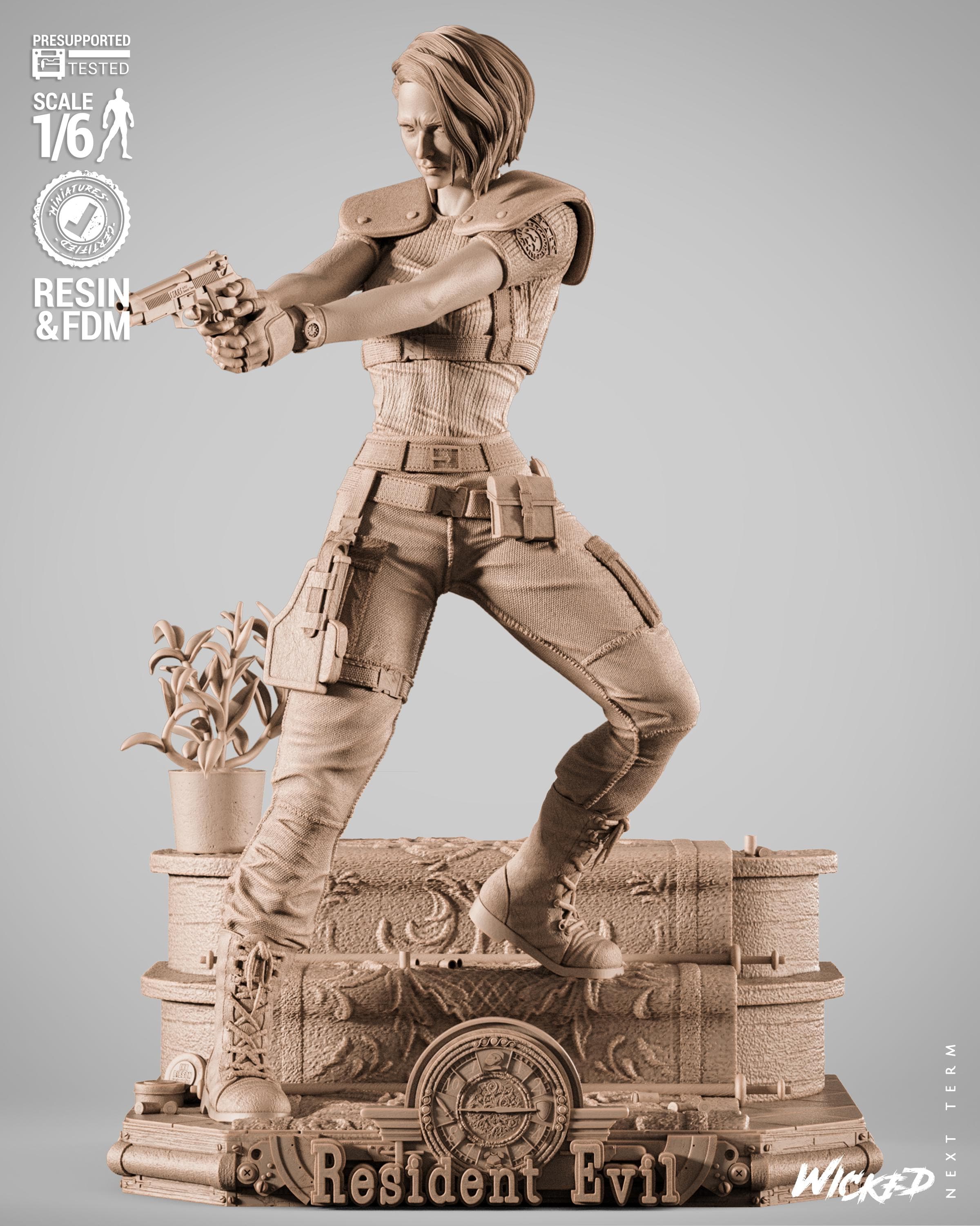 Statue Jill Valentine – Resident Evil 3 Remake – 28 Cm – Édition 2025