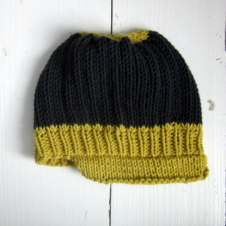 KNITTING PATTERN Baby Newsboy Hat Instant Digital Download Etsy