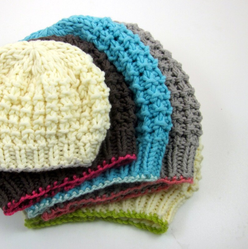 Knitting Pattern Winter Hat Bulky Yarn Knitting Pattern PDF Etsy