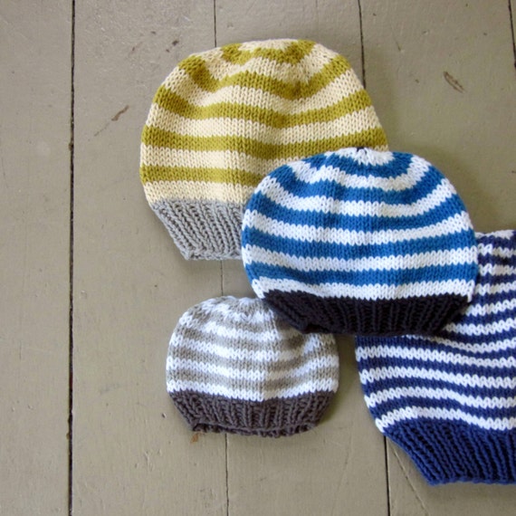 Pattern Basic Hat Knitting Pattern Pdf Knitted Hat Pattern Newborn Baby Toddler Kids Sizes